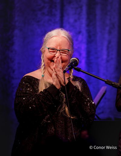 Christine Lavin. Photo credit: Conor Weiss. Photo