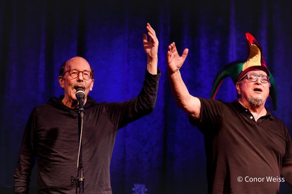 David Buskin and Robin Batteau. Photo credit: Conor Weiss. Photo
