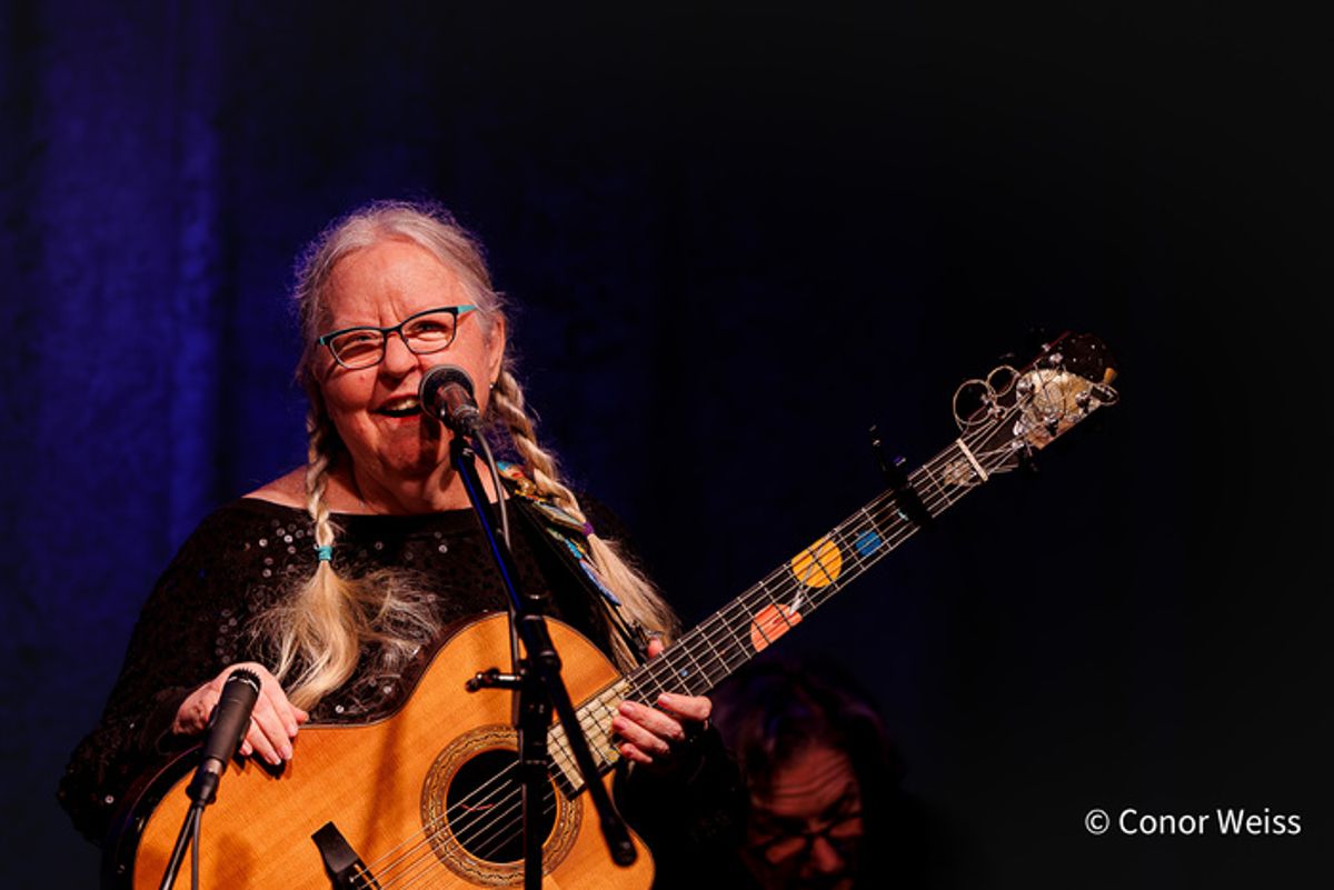 Christine Lavin. Photo credit: Conor Weiss. at 