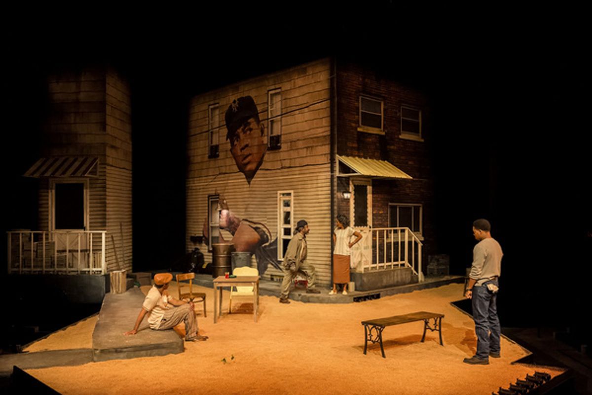 Christian Henley, Gerald C. Rivers, Veralyn Jones and Aaron Jennings  Photo by Craig Schwartz at 