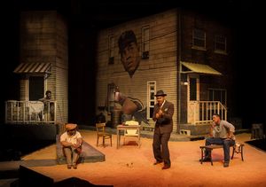 Christian Henley, Gerald C. Rivers, Ben Cain, Aaron Jennings  Photo by Craig Schwartz Photo