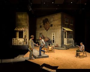 Gerald C. Rivers, Ben Cain, Aaron Jennings and Christian Henley  Photo by Craig Schwa Photo