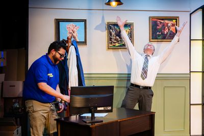 Dan Johnson (Watson) and John DeMerell (Merrick)  Photo