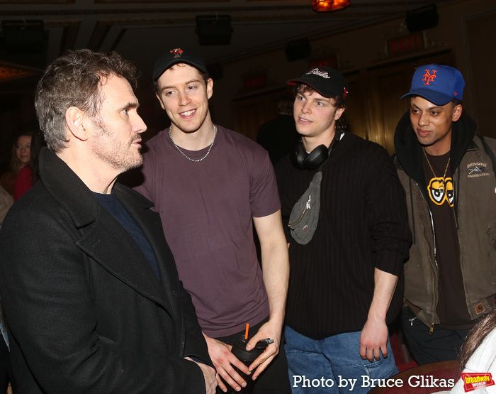 Photos: Original Greaser Matt Dillion Visits THE OUTSIDERS on Broadway — photo 2 of 12