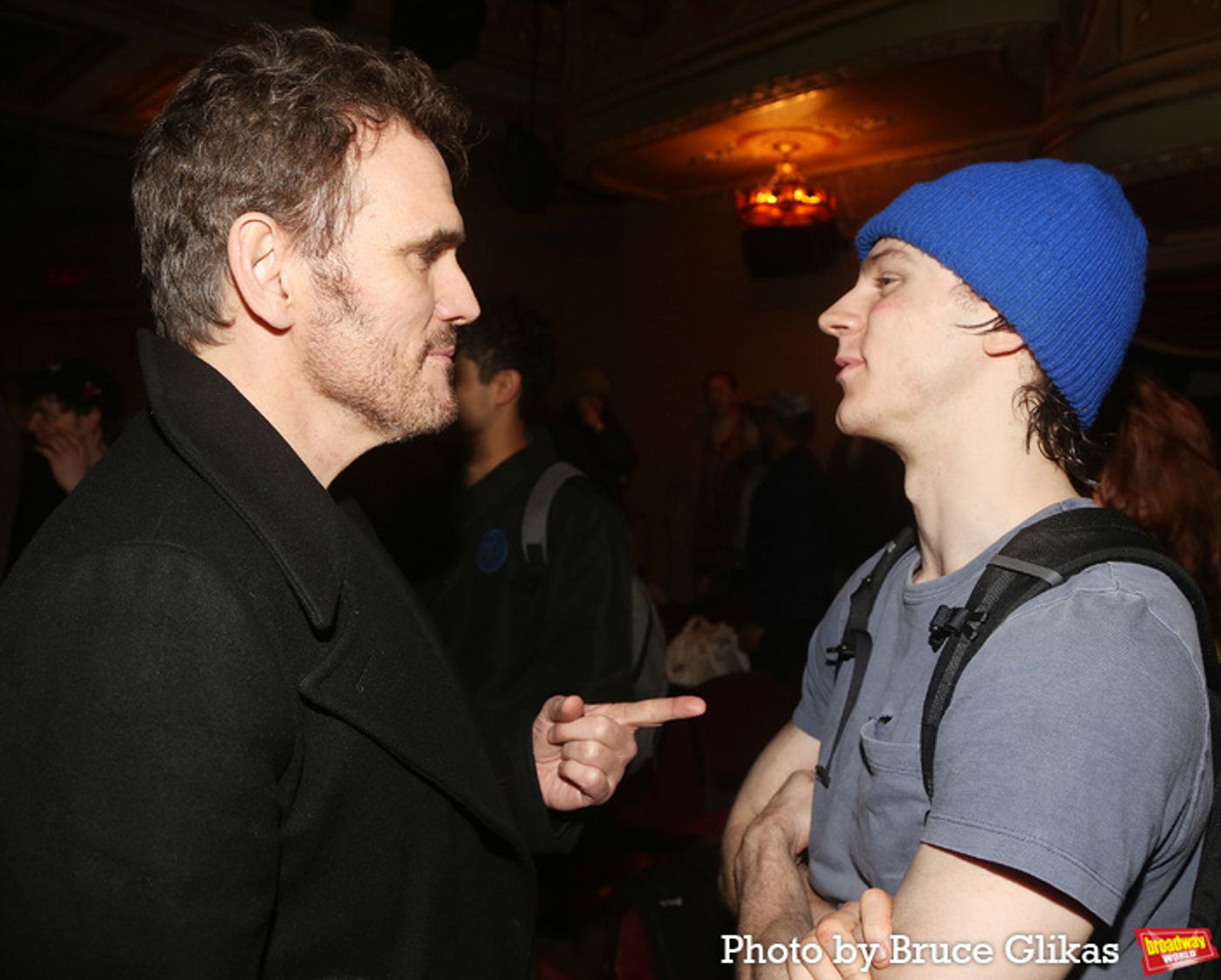 Photos: Original Greaser Matt Dillion Visits THE OUTSIDERS on Broadway  Image
