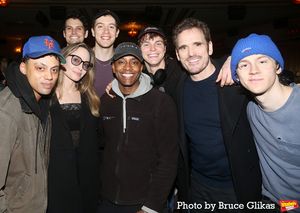 Sky Lakota-Lynch, Producer Angelina Jolie, Kevin William Paul, Brent Comer, Joshua Boone, Joshua Schmidt, Matt Dillon and Brody Grant @ BroadwayWorld Sky Lakota-Lynch, Producer Angelina Jolie, Kevin William Paul, Brent Comer, Joshua Bo Photo