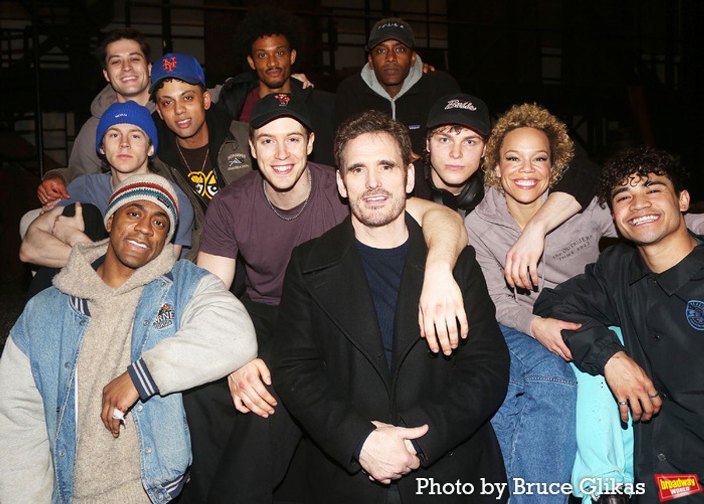 Photos: Original Greaser Matt Dillion Visits THE OUTSIDERS on Broadway  Image