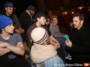 Matt Dillon with the "Greasers" of The Cast of "The Outsiders" @ BroadwayWorld Matt Dillon with the "Greasers" of The Cast of "The Outsiders" Photo