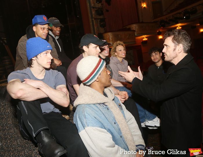 Photos: Original Greaser Matt Dillion Visits THE OUTSIDERS on Broadway — photo 9 of 12