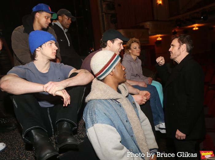 Photos: Original Greaser Matt Dillion Visits THE OUTSIDERS on Broadway — photo 10 of 12