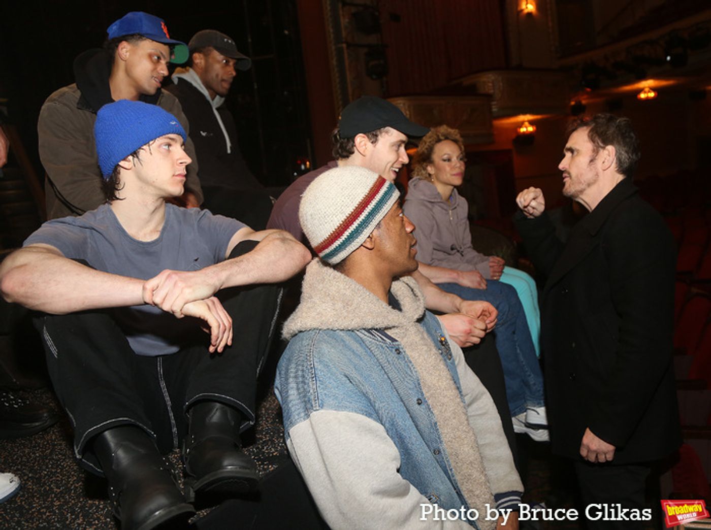 Photos: Original Greaser Matt Dillion Visits THE OUTSIDERS on Broadway  Image