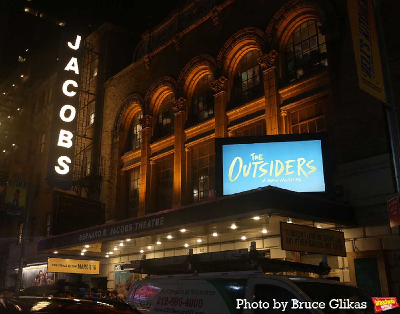 Photos: Original Greaser Matt Dillion Visits THE OUTSIDERS on Broadway  Image