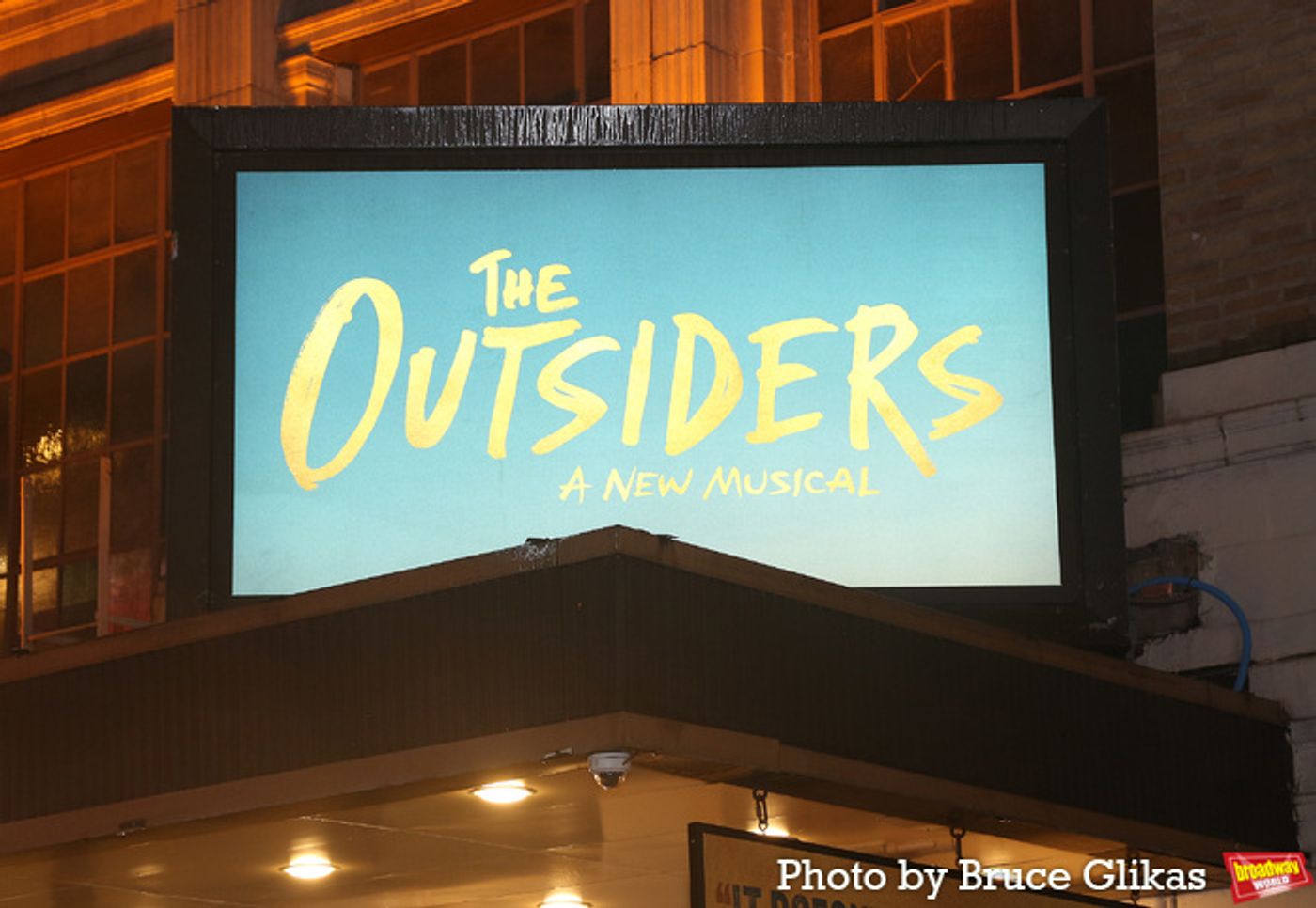 Photos: Original Greaser Matt Dillion Visits THE OUTSIDERS on Broadway  Image
