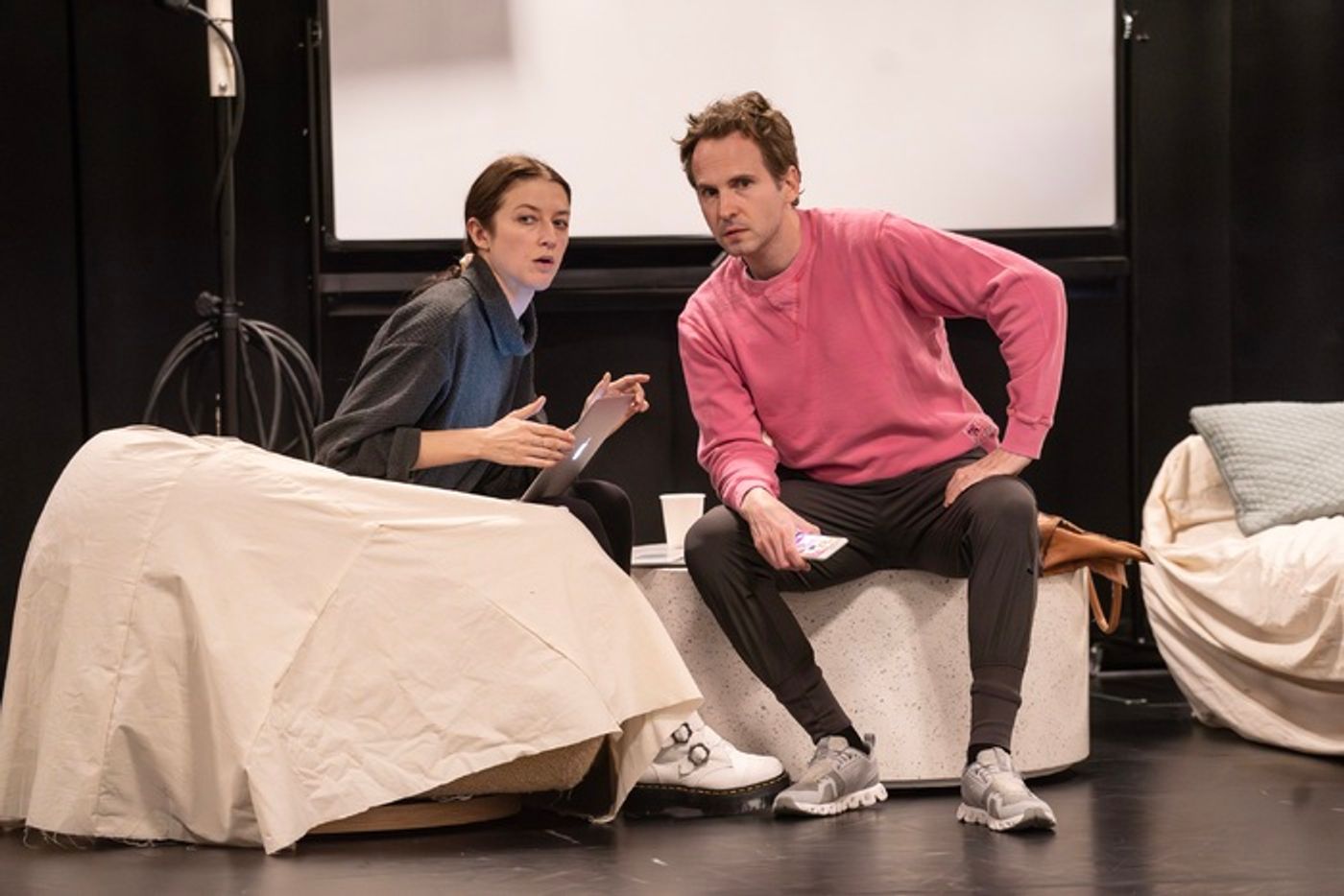 Photos: See Kate Walsh, Naomi Lorrain & More in Rehearsal for JORDANS at The Public  Image