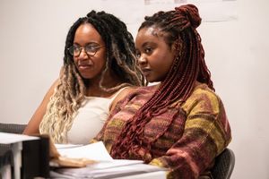 Whitney White and Ife Olujobi @ BroadwayWorld Whitney White and Ife Olujobi Photo