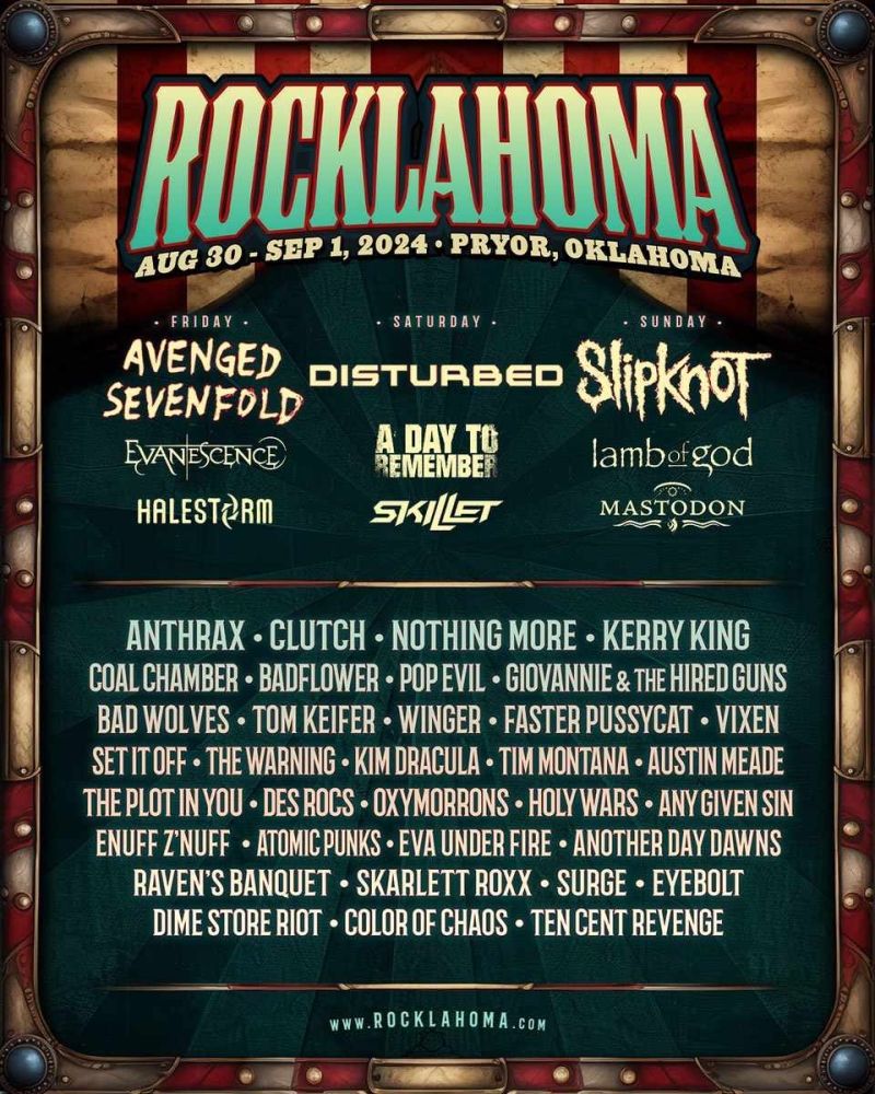 Feature: ROCKLAHOMA 2024 in Pryor, OK Feature: ROCKLAHOMA 2024 in Pryor, OK Image
