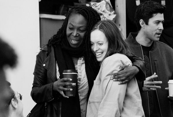 Dee Beasnael, director Sarah Blush, and Mitchell Winter    Photo credit Ben Wheelwrig Photo