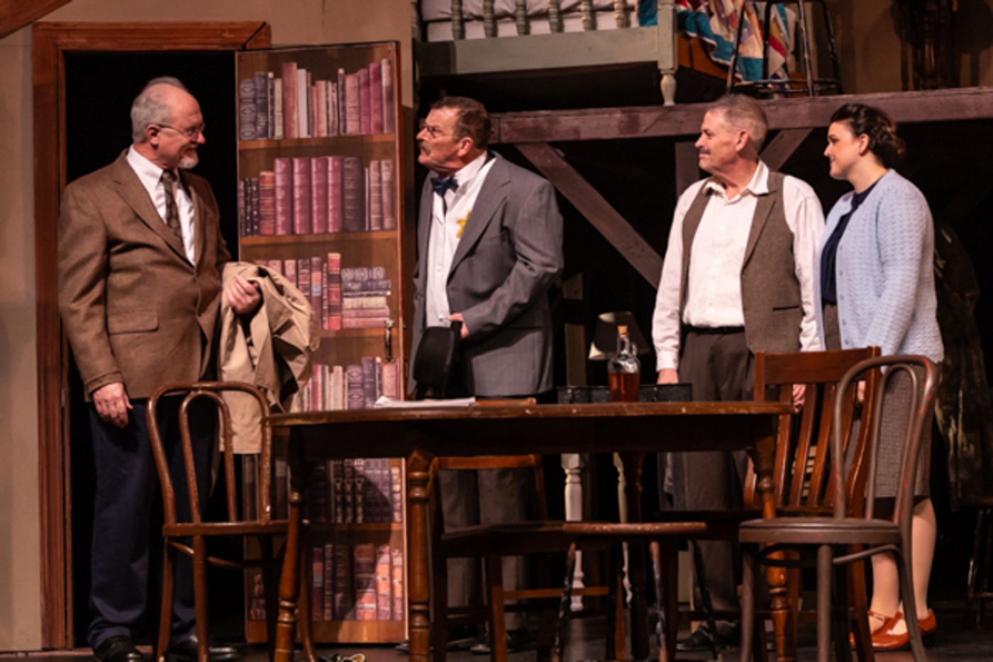 Photos: First look at Gallery Players' THE DIARY OF ANNE FRANK Photos: First look at Gallery Players' THE DIARY OF ANNE FRANK Image