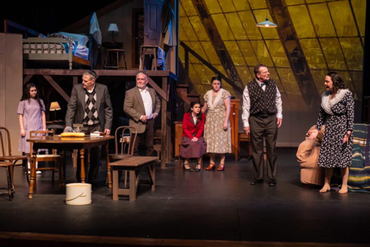 Photos: First look at Gallery Players' THE DIARY OF ANNE FRANK Photos: First look at Gallery Players' THE DIARY OF ANNE FRANK Image