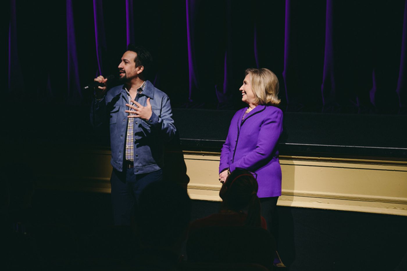 Photos: Hillary Clinton and Lin-Manuel Miranda Host Biden Fundraiser at SUFFS  Image