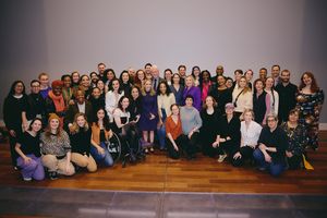 Hillary Clinton, Bill Clinton, and the company of Suffs @ BroadwayWorld Hillary Clinton, Bill Clinton, and the company of Suffs Photo