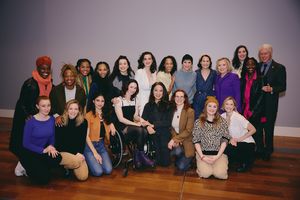 Hillary Clinton, Bill Clinton, and the company of Suffs @ BroadwayWorld Hillary Clinton, Bill Clinton, and the company of Suffs Photo