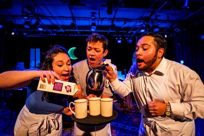 Elena Camp, Robi Hager, and Angel Sigala Photo