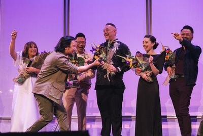 Gayle Romasanta (Writer and Executive Producer), Eymard Meneses Cabling*, Bryan Pangi Photo