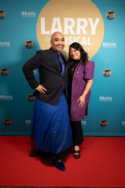 Dr. Kevin Nadal (Producer) and Dr. Allyson Tintiangco-Cubales (Producer).  Photo