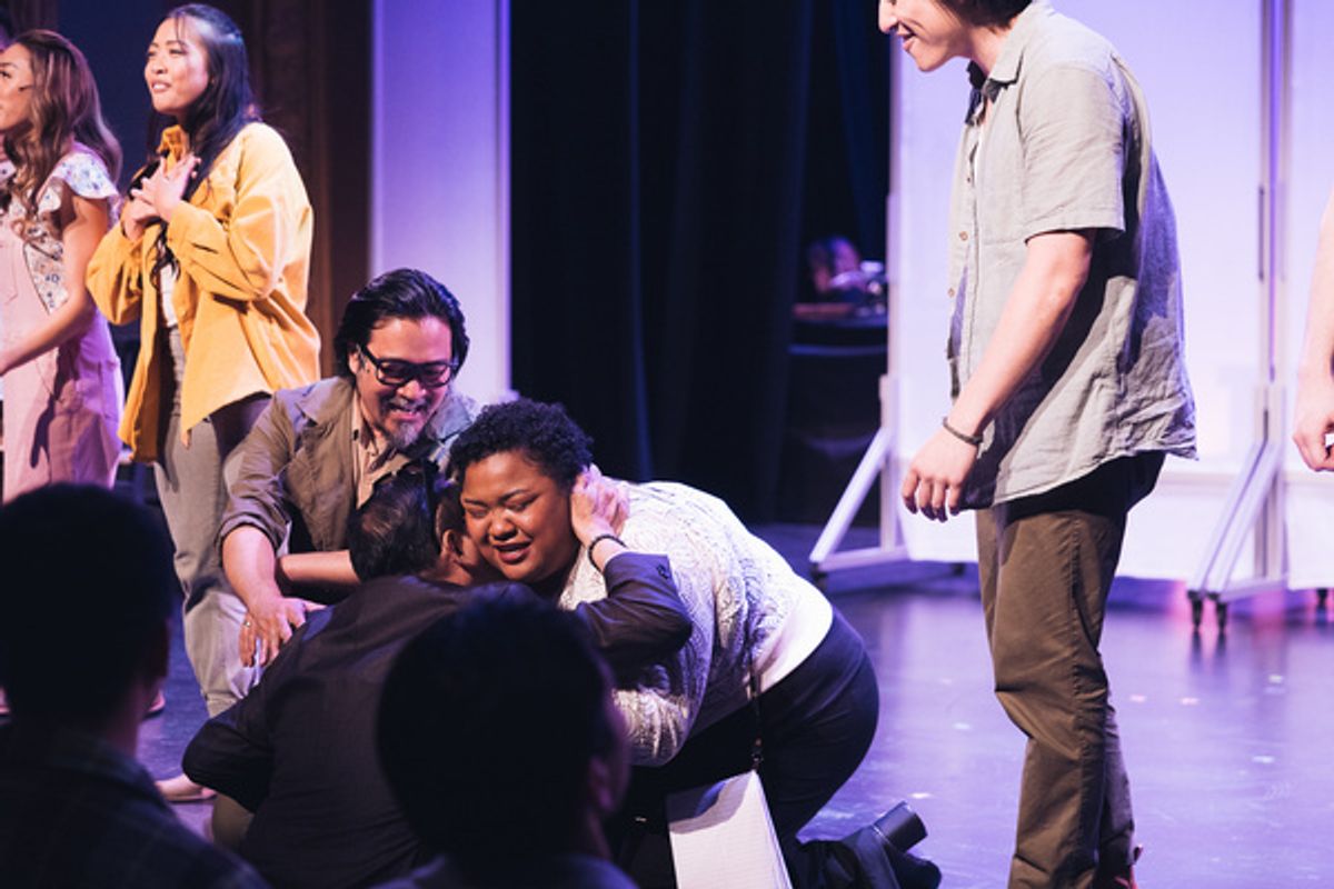 Marah Sotelo, Kylie Abucay, Eymard Meneses Cabling*, Jocelyn Thompson-Jordan, and Joshua Carandang*. at 