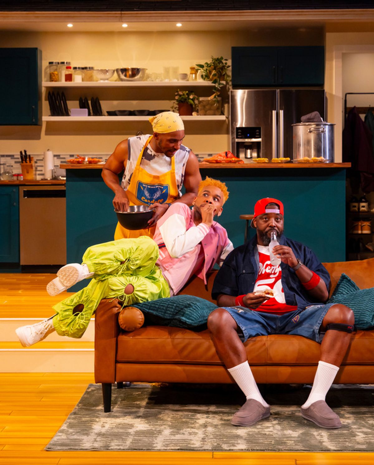 Bjorn DuPaty, Israel Erron Ford, and Postell Pringle at 