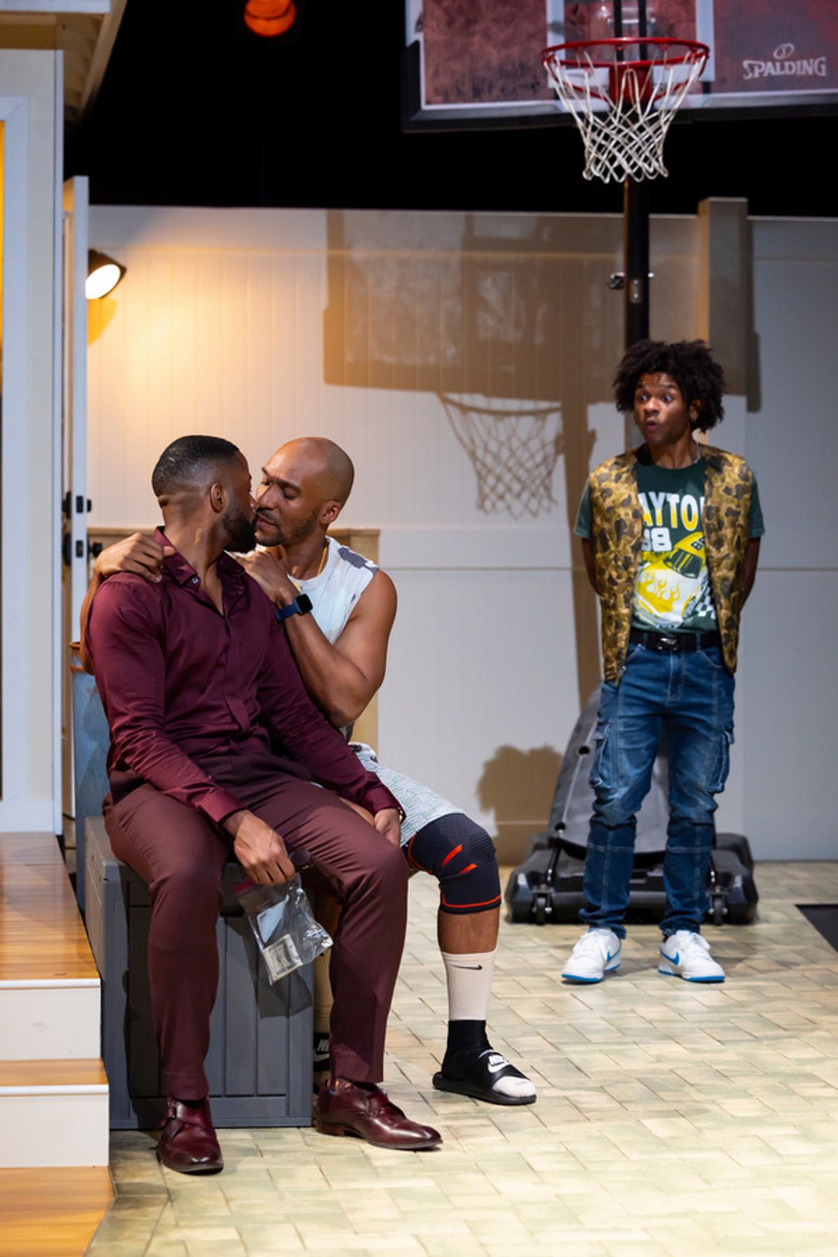 Calvin M Thompson, Bjorn DuPaty, and Marcus Gladney Jr.  at 