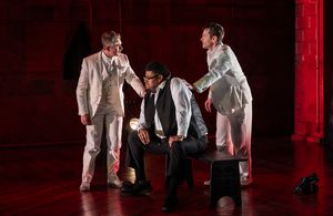 Erik Hellman, Lorenzo Rush Jr., and Nate Burger @ BroadwayWorld Erik Hellman, Lorenzo Rush Jr., and Nate Burger Photo