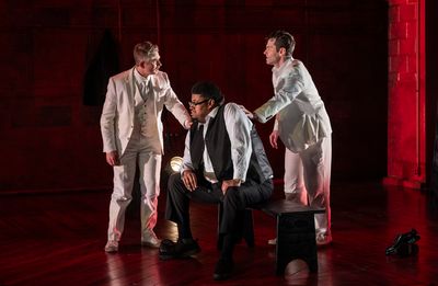 Erik Hellman, Lorenzo Rush Jr., and Nate Burger Photo