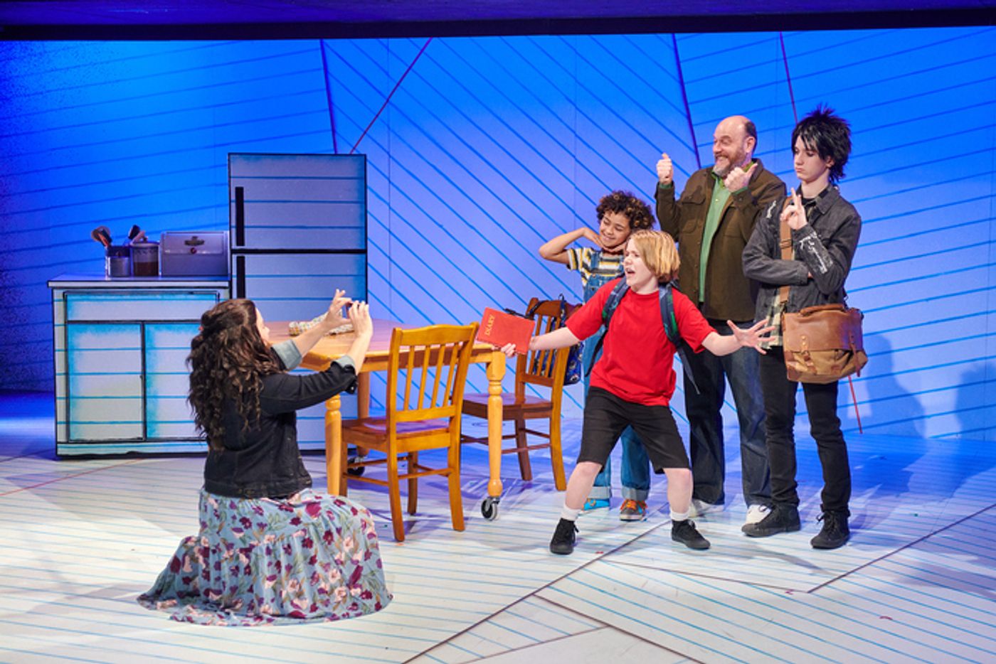 Photos: First Look At DIARY OF A WIMPY KID: THE MUSICAL At First Stage  Image