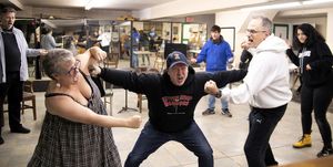 Jeff Parsons, Kathy Monroe, Patrick Dwyer, Jonathan Krouse, Paul Foster, and Sam Szen Photo