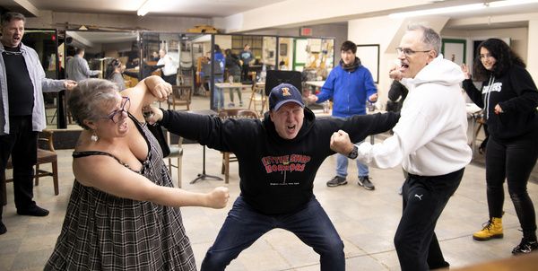 Jeff Parsons, Kathy Monroe, Patrick Dwyer, Jonathan Krouse, Paul Foster, and Sam Szen Photo