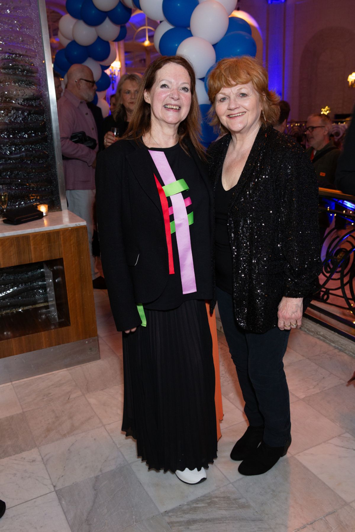 Catherine Johnson and Lesley Nicol at 