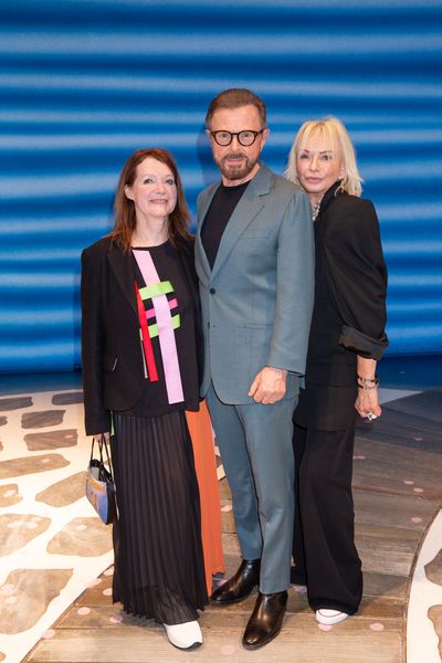 Catherine Johnson, Bjorn Ulvaeus, Judy Craymer Photo