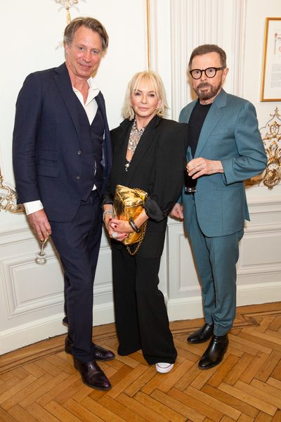 Giles Martin, Judy Craymer, Bjorn Ulvaeus Photo