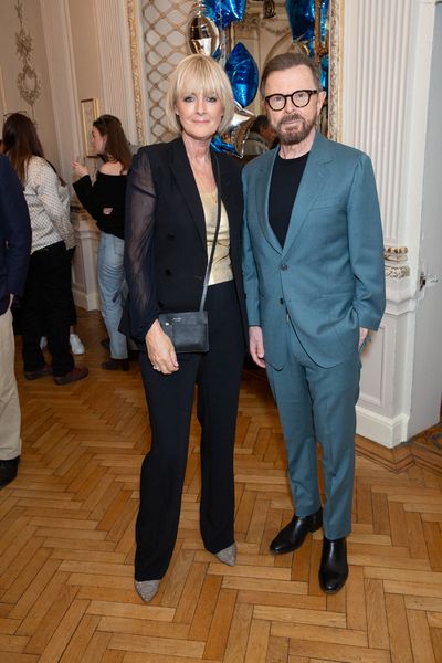 Jane Moore, Bjorn Ulvaeus Photo