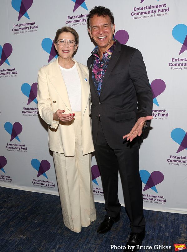 Annette Bening and Brian Stokes Mitchell Photo