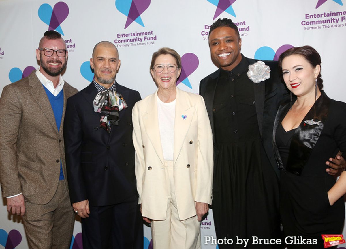 Jeffrey Sobodash, Dennis Stowe, Annette Bening, L. Steven Taylor and Holly Ann Butler at 