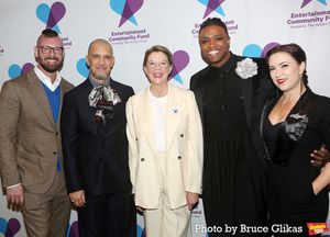 Jeffrey Sobodash, Dennis Stowe, Annette Bening, L. Steven Taylor and Holly Ann Butler Photo