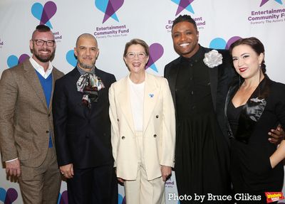 Jeffrey Sobodash, Dennis Stowe, Annette Bening, L. Steven Taylor and Holly Ann Butler Photo