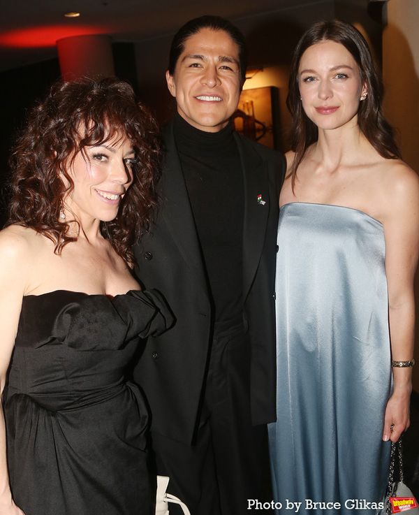 Leslie Rodriguez Kritzer, Cristo Fernandez and Melissa Benoist Photo
