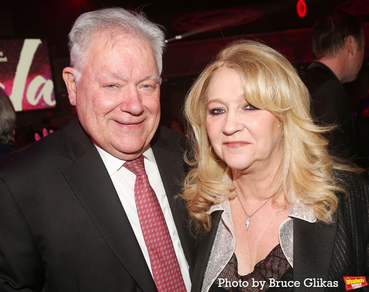Shubert Organization Chair and CEO Robert E. Wankel and Sonia Friedman at 