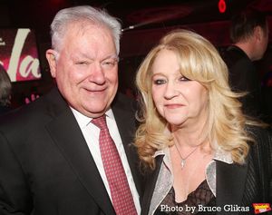 Shubert Organization Chair and CEO Robert E. Wankel and Sonia Friedman Photo