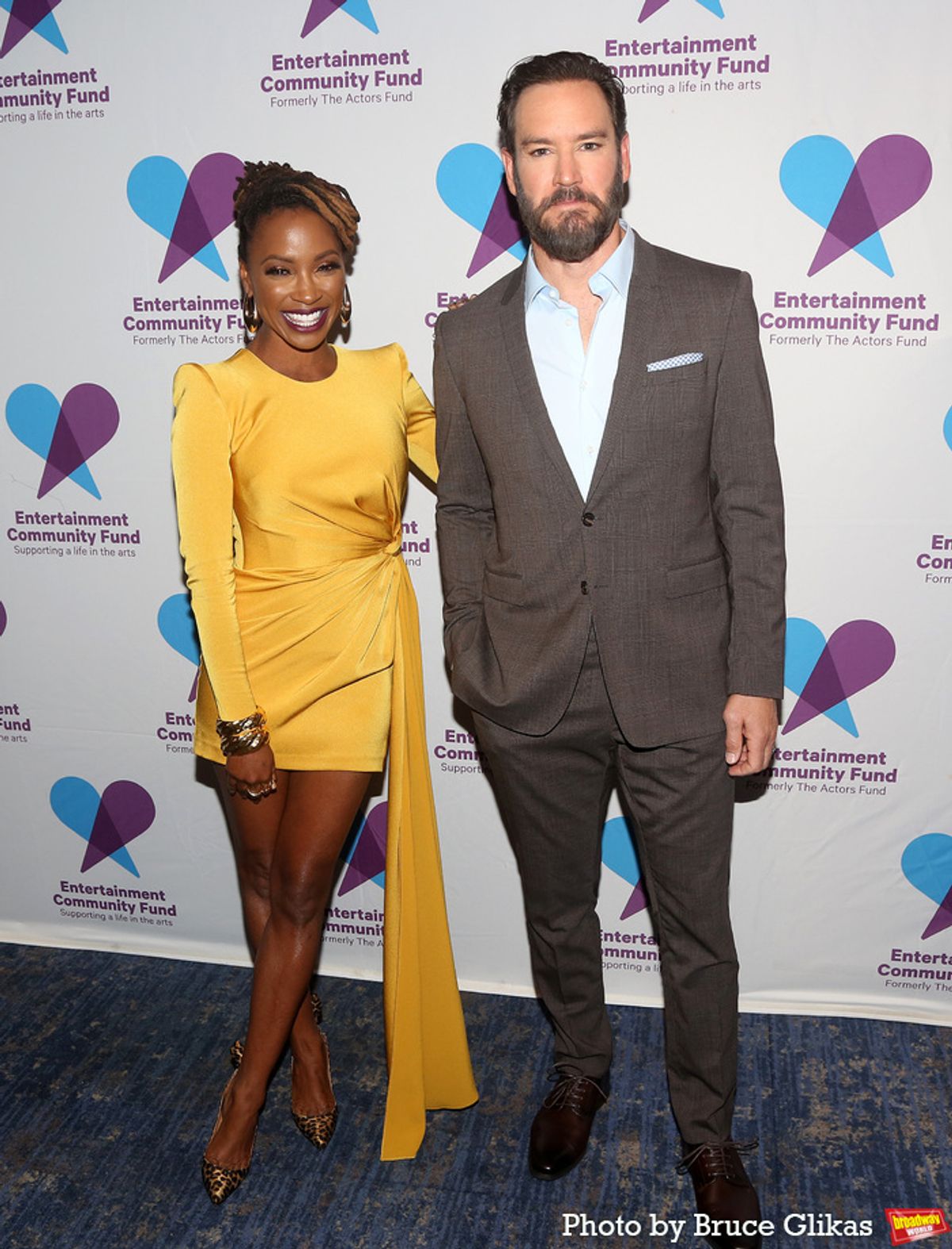 Shanola Hampton and Mark-Paul Gosselaar at 