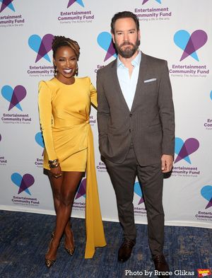 Shanola Hampton and Mark-Paul Gosselaar @ BroadwayWorld Shanola Hampton and Mark-Paul Gosselaar Photo